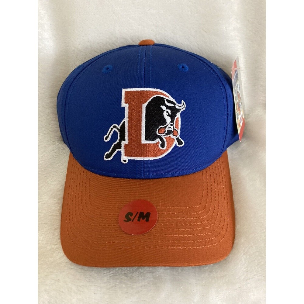 Durham Bulls Hat Cap Black Minor League Baseball Mens Adjustable MILB Medium